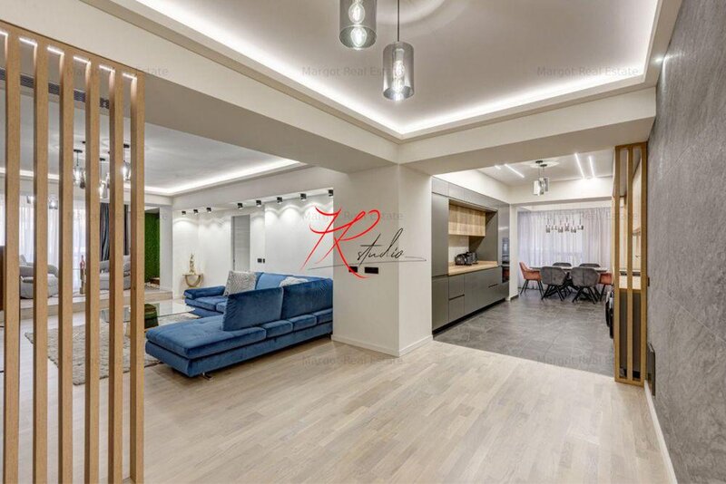 Herastrau, vanzare apartament lux 3 camere, mobilat si cu parcare.